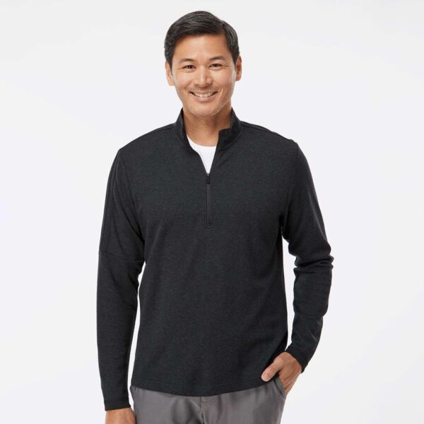 Adidas 3-Stripes Quarter-Zip Sweater