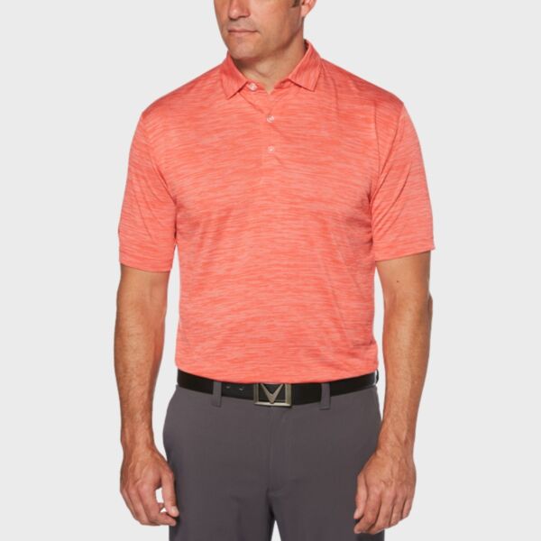 Callaway Broken Stripe Texture Polo
