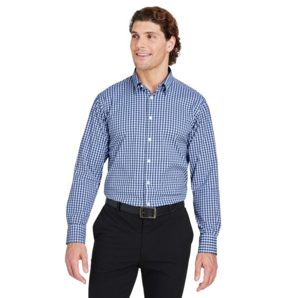 Devon & Jones Crownlux Performance® Men's Gingham Shirt