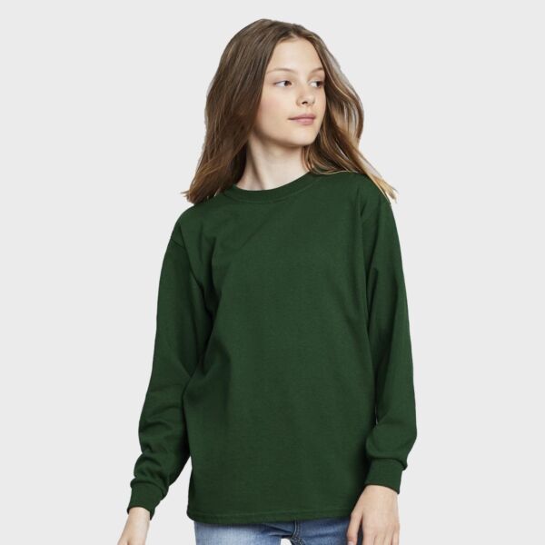 Gildan Youth Heavy Cotton™ Long Sleeve T-Shirt