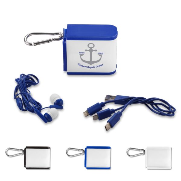 Charging Cable and Earbud Set
