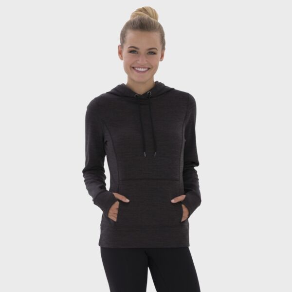 ATC Ladies' Dynamic Heather Fleece Hooded Sweatshirt