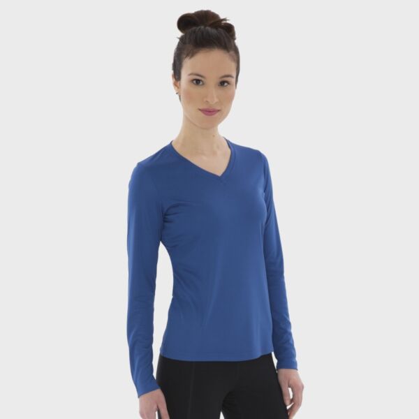 ATC Pro Team Ladies' V-Neck Long Sleeve Tee