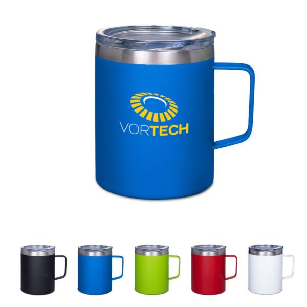 12 oz. Vacuum-Insulated Coffee Mug with Handle
