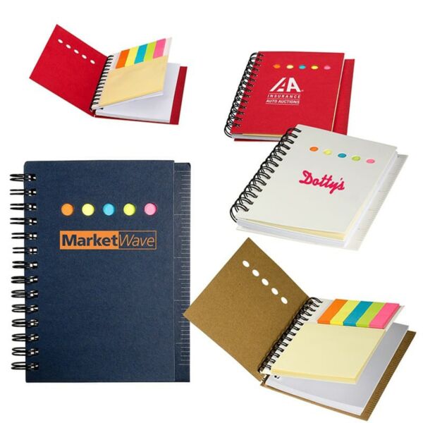 Eco Mini-Sticky Book™ with Ruler