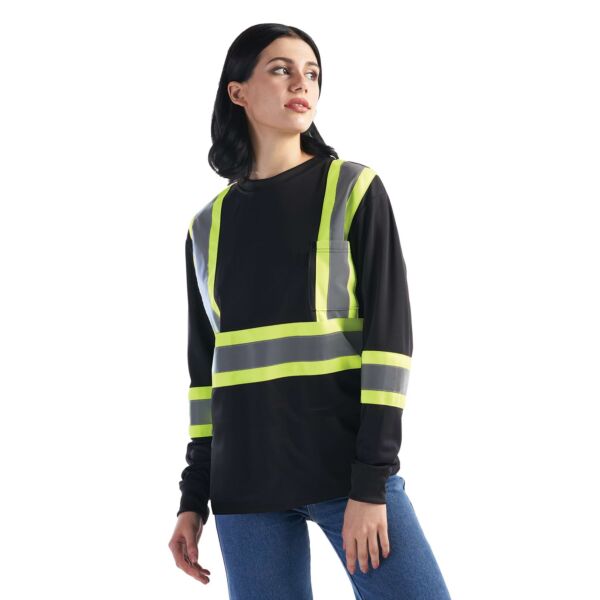 CX2 Beacon Adult Long Sleeve Hi-Vis T-Shirt