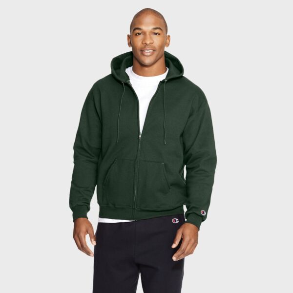 Champion Powerblend® Full-Zip Hooded Sweatshirt