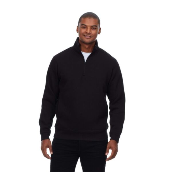 Threadfast Unisex Ultimate Fleece Quarter-Zip Sweatshirt