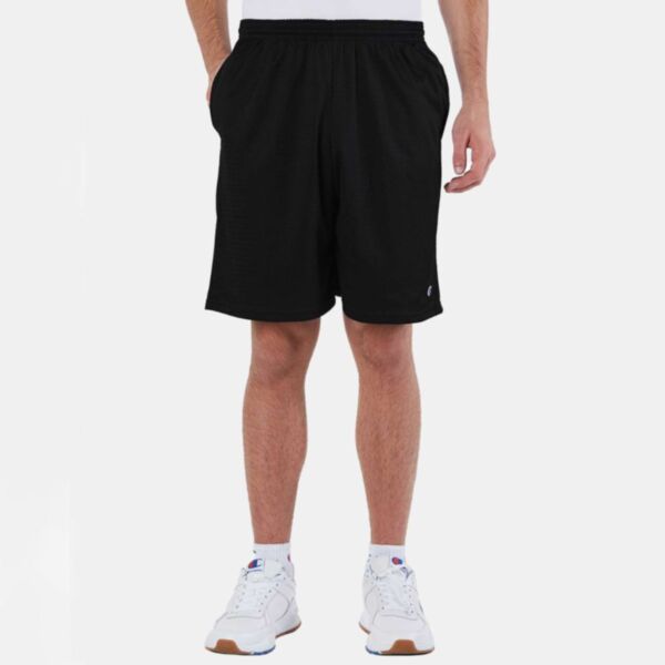 Champion Polyester Mesh 9" Shorts with Pockets