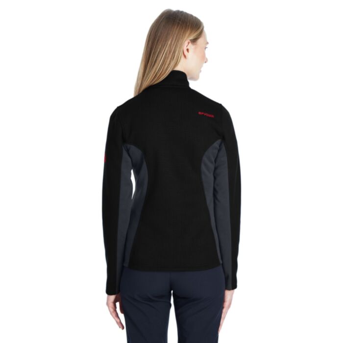 Spyder Ladies' Constant Full-Zip Sweater Fleece Jacket Smartex