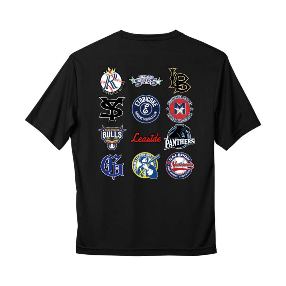 Riverside Champs Performance Graphic Tee Black