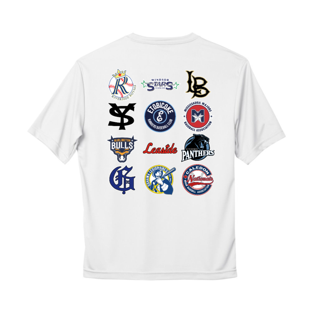Riverside Champs Performance Graphic Tee White