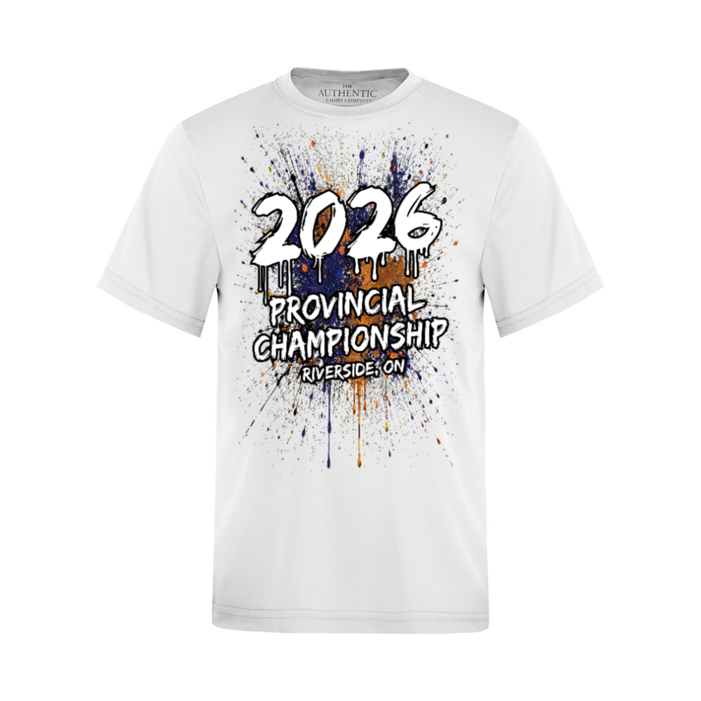 YOUTH Riverside Champs Performance Graphic Tee White