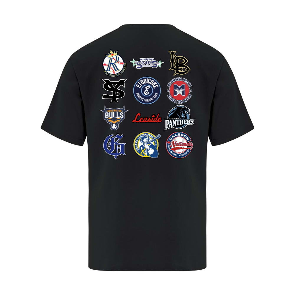 YOUTH Riverside Champs Cotton Graphic Tee Black