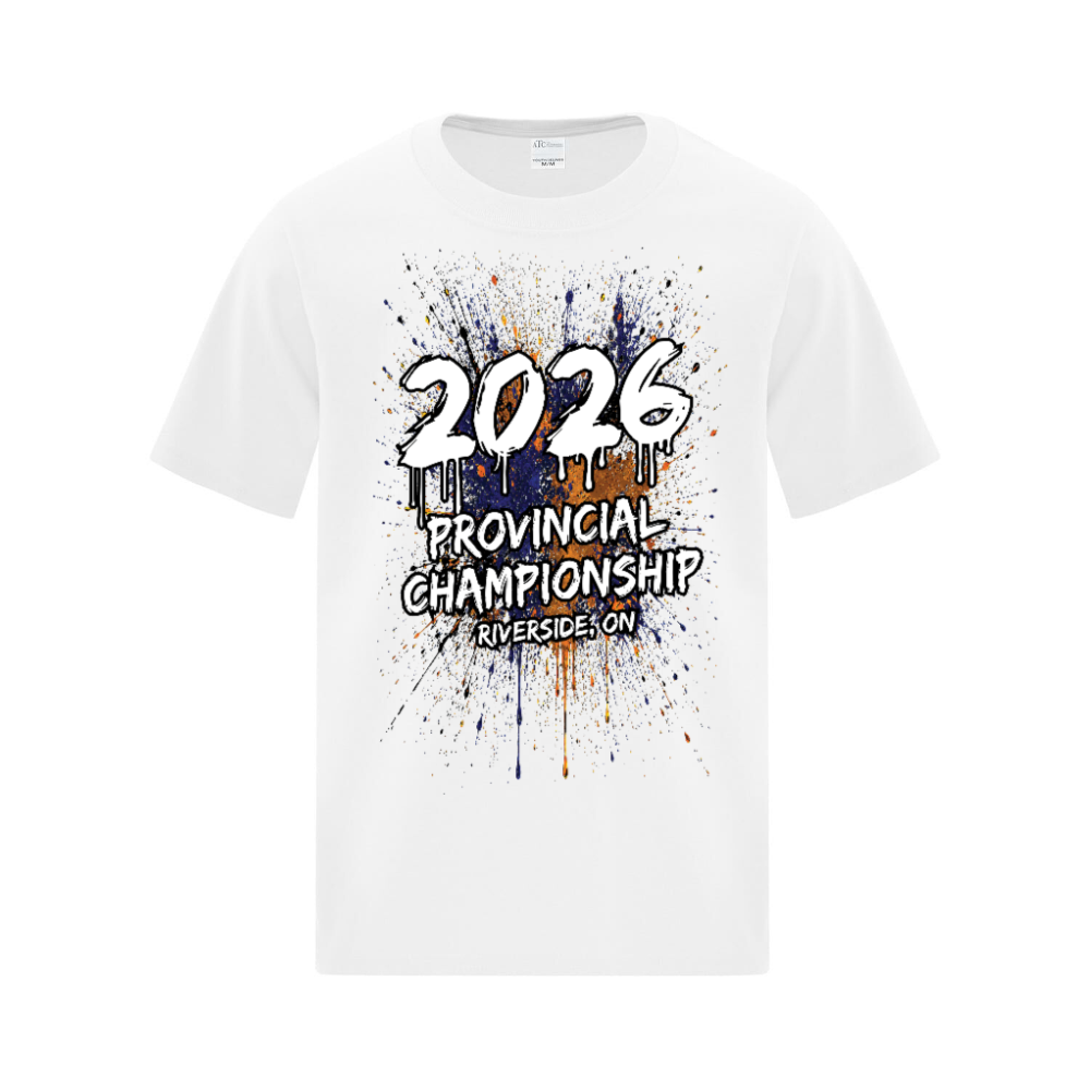 YOUTH Riverside Champs Cotton Graphic Tee White