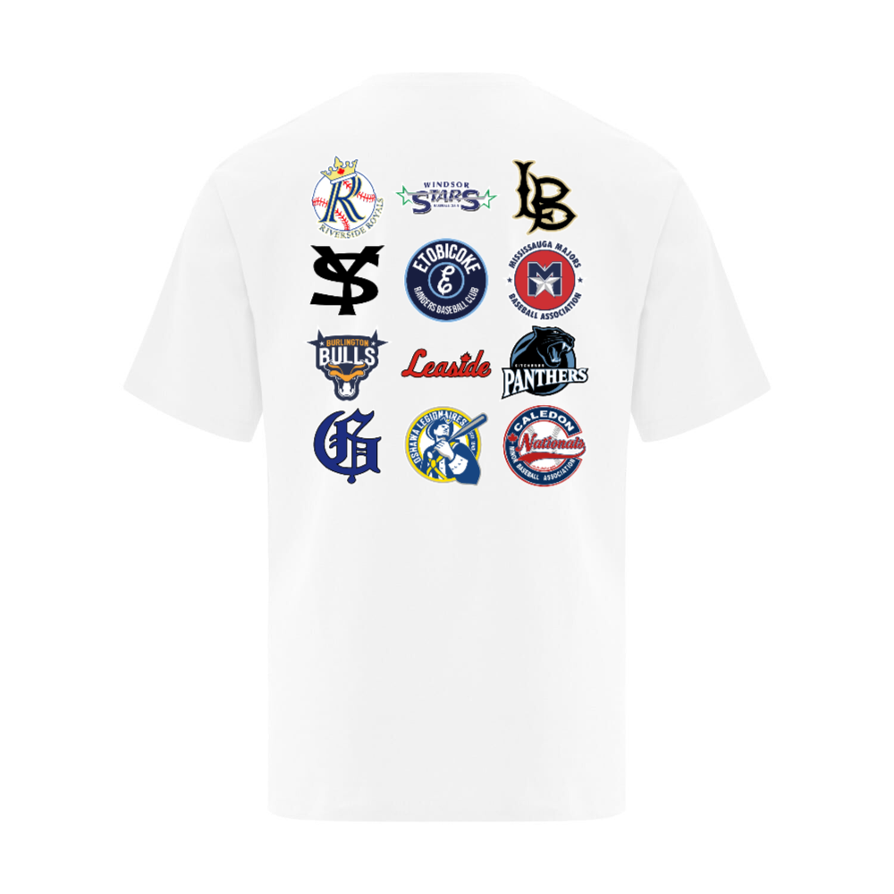 YOUTH Riverside Champs Cotton Graphic Tee White