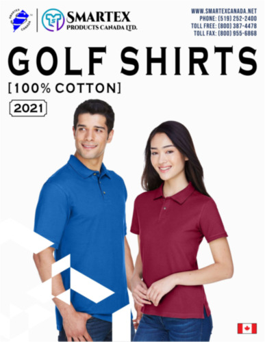 Golf Shirts - 100% Cotton