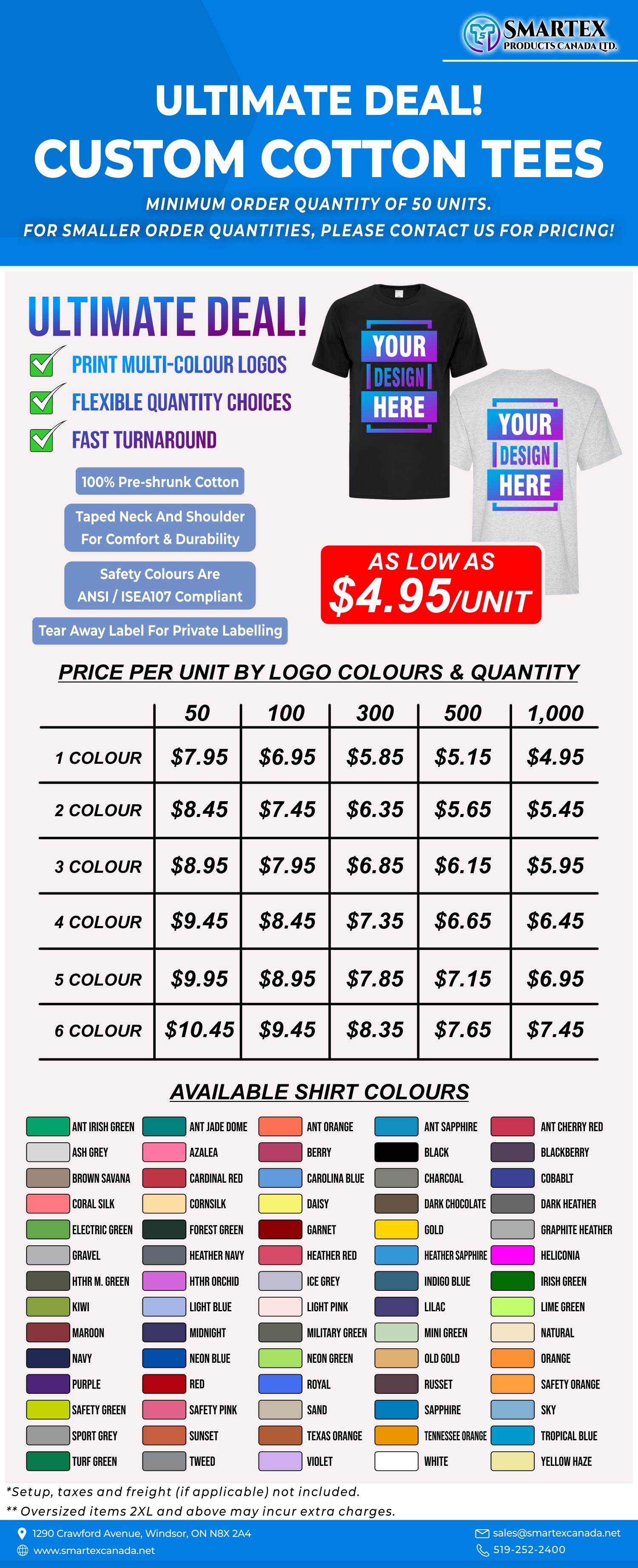 Cotton Custom T-Shirt SALE