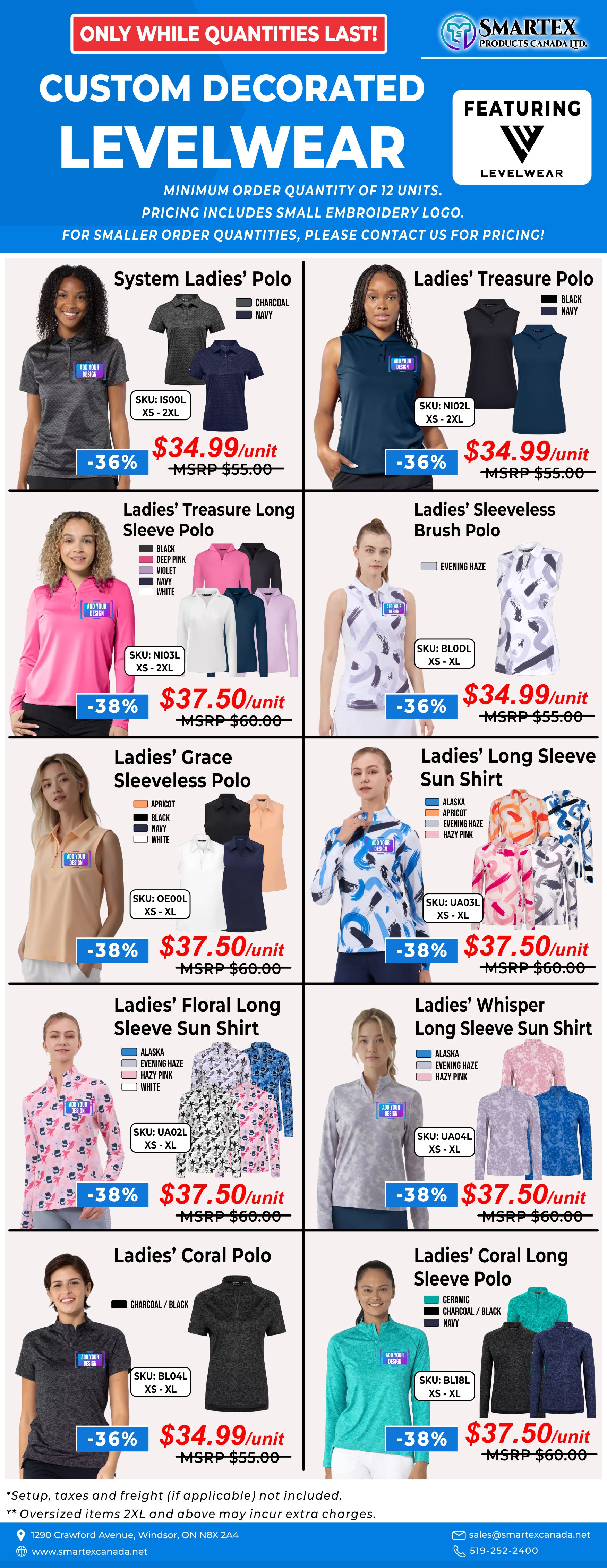 Ladies' Levelwear Sale